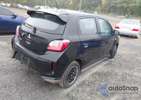 2022 Mitsubishi Mirage Es/Le from USA, damaged, VIN ML32AUHJ5NH007385